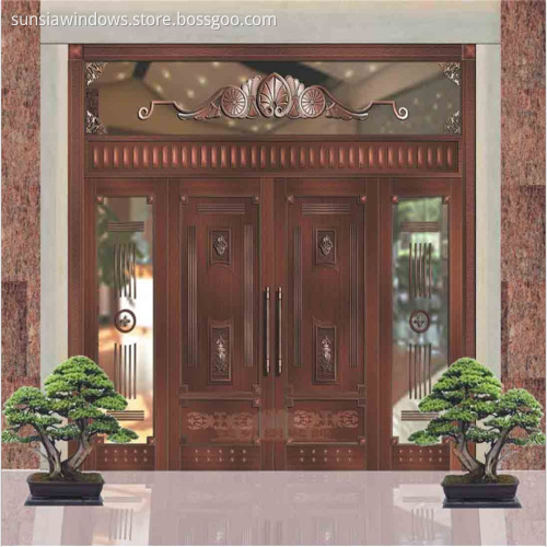 Villa Entrance Series Brass Door Bronze Door